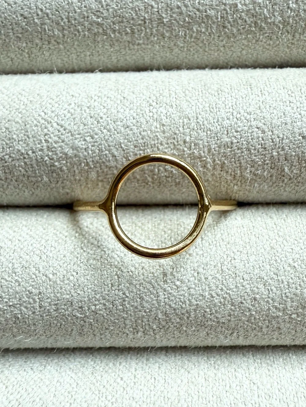 14K Gold Filled Circle Ring